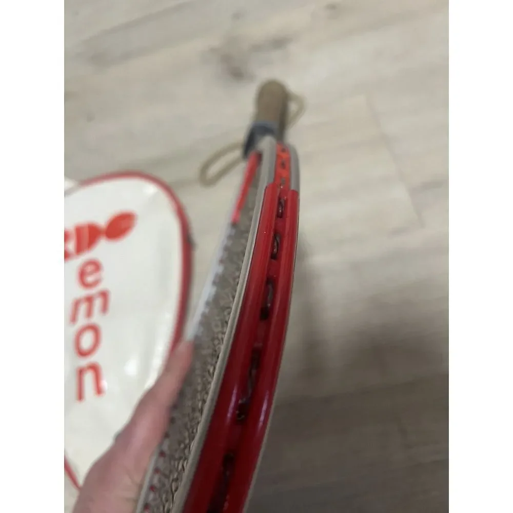 Demon‎ 4-1/8 Power Flex Tennis Racket Vintage Aluminum With Cover Style # 3020